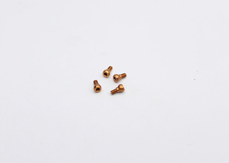RX28-018 Reflex Racing RX28 7075 T6 Hard Coated Aluminum 3.5mm Ball Studs (4pcs)