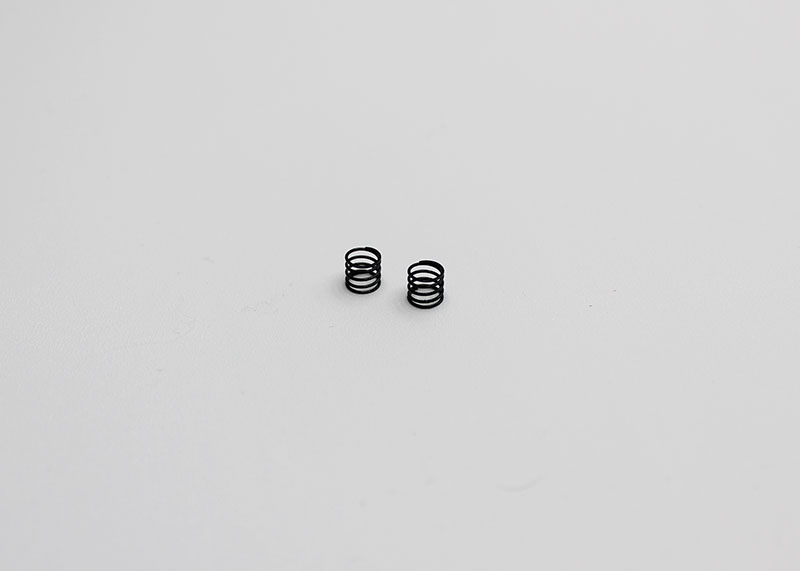 RX28A-17-XH Reflex Racing RX28 KISS Front Springs V2 - Extra Hard (Black)