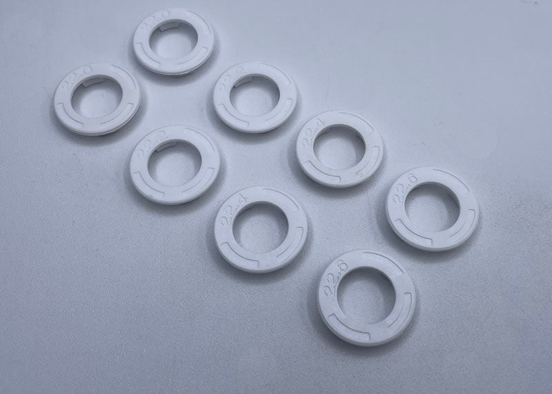 RX601W Reflex Racing Speed Dish Side Wall Plate Set (22.0,22.2,22.4,22.6) - White