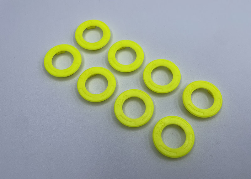 RX608Y Reflex Racing Speed Dish Side Wall Plate Set (22.40,22.60,22.80,23.00) - Yellow